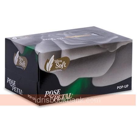 ROSE PETAL TISSUE BOX