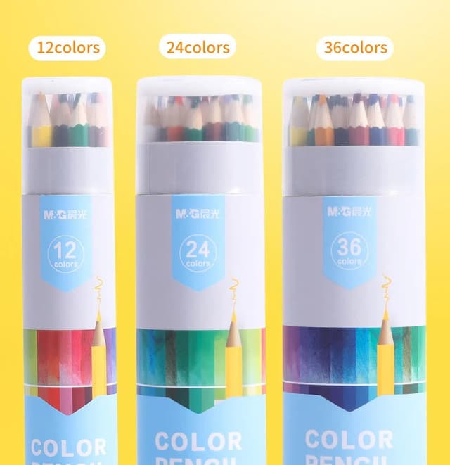 M&G 24 COLOUR PENCIL AWP 36858