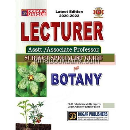 DOGAR UNI LECTURER BOTANY