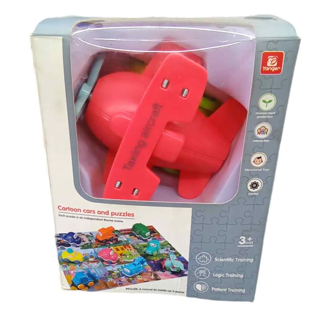 CARTOON AEROPLANE & PUZZLES