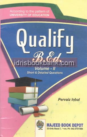MAJEED QUALIFY B.ED VOLUME 2