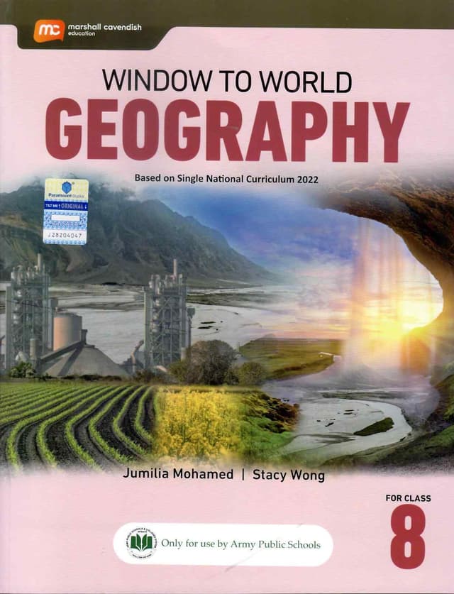 APS WINDOW TO WORLD GEOGRAPHY CLASS 8
