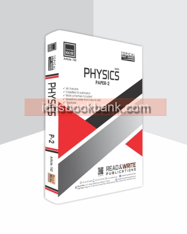 CAMBRIDGE IGCSE ARTICLE-742 PHYSICS PAPER-2