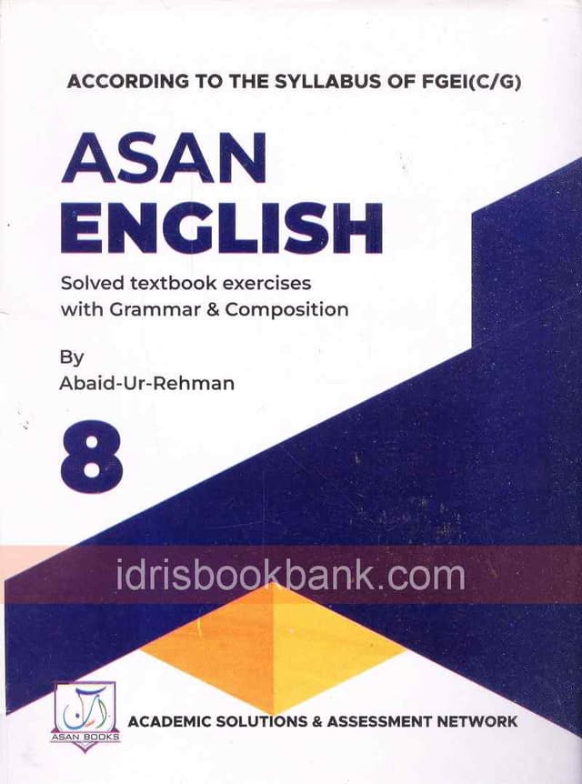 ASAN KEY TO ENGLISH 8