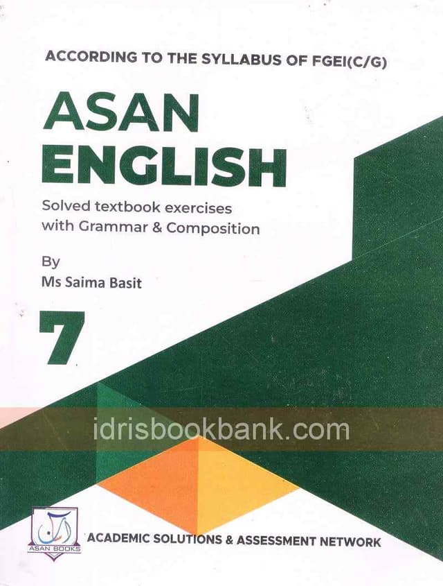 ASAN KEY TO ENGLISH 7