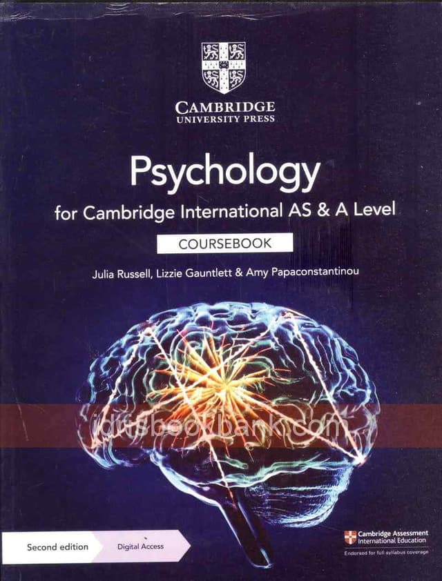 CAMBRIDGE UNIVERSITY PRESS PSYCHOLOGY AS & A LEVEL