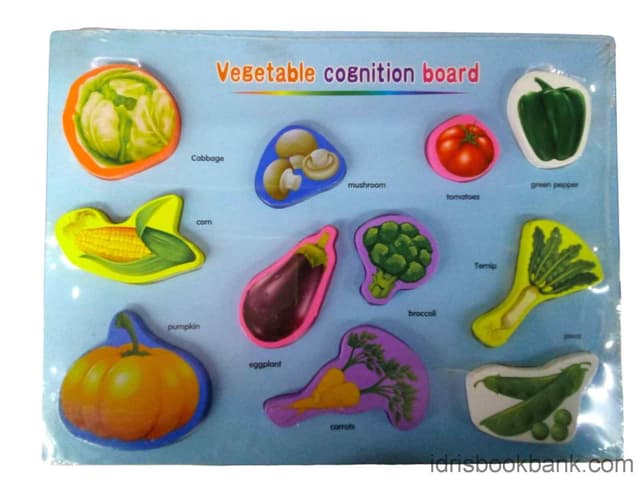 LT AWARENESS BOARD VEGETABLESS 2298