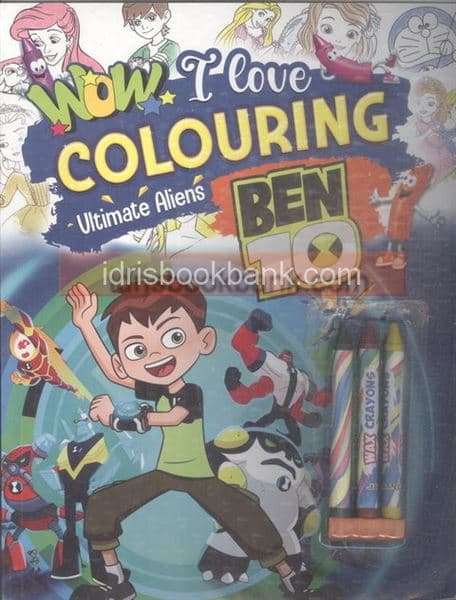 WOW I LOVE COLOURING BEN 10