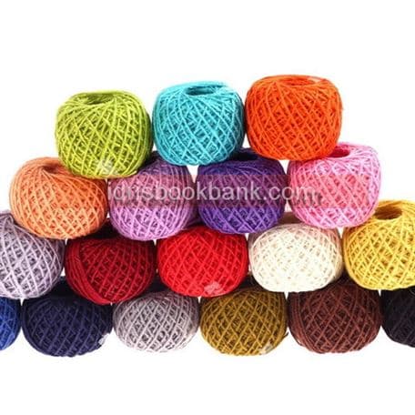 JUTE DORI MIX COLOURED