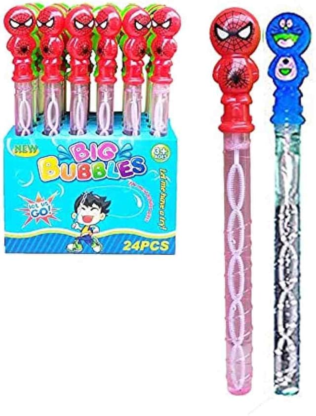 BUBBLE STICK SPIDERMAN