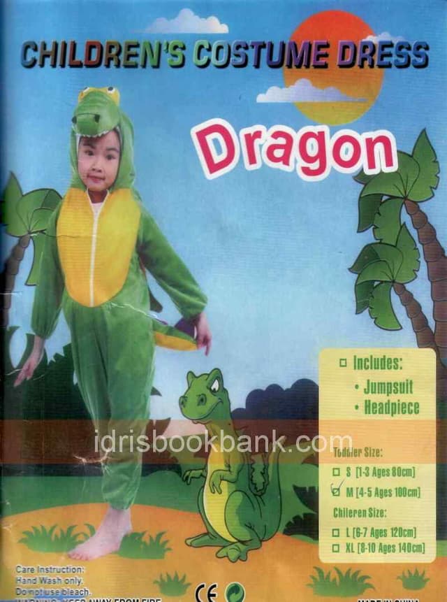 COSTUME DRAGON MEDIUM