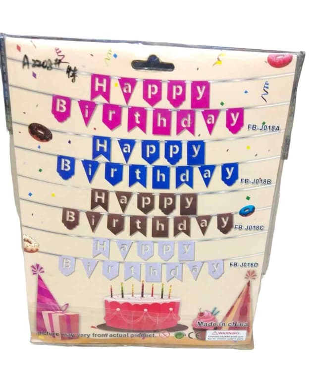 BANNER FANCY BIRTHDAY