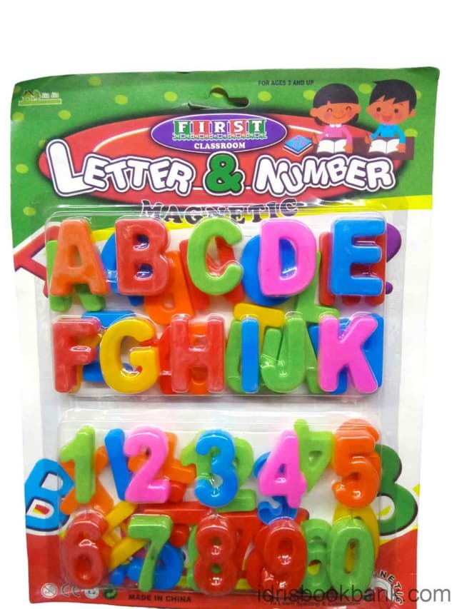 MAGNETIC LETTER DOUBLE SIDE