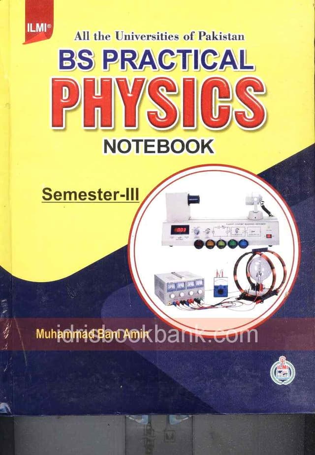 ILMI PC PHYSICS BS SEMESTER 3