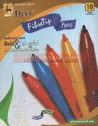 DEER FIBROART COLOUR MARKER 10PCS