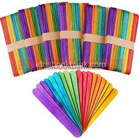 ICE CREAM STICK COLOURED SMALL