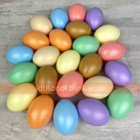 EGGS PLASTIC MIX COLOUR