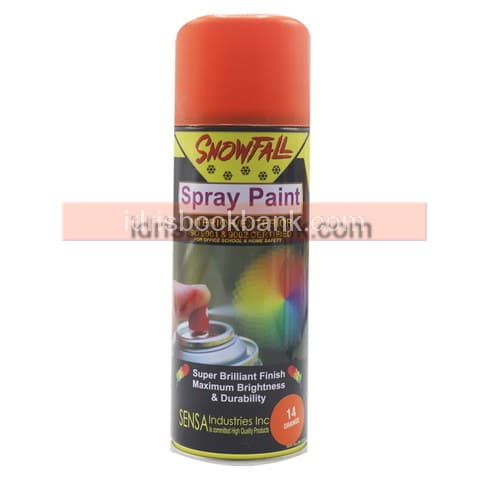 SNOW FALL SPRAY PAINT RED