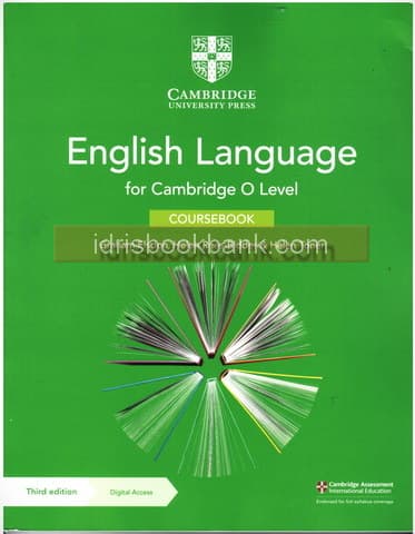 CAMBRIDGE O LEVEL ENGLISH LANGUAGE COURSE BOOK 3E