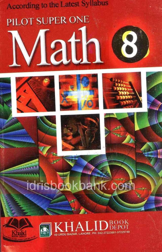 KHALID PILOT SUPER ONE MATH 8
