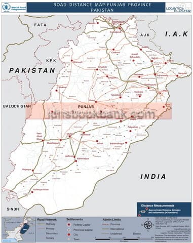 PUNJAB MAP