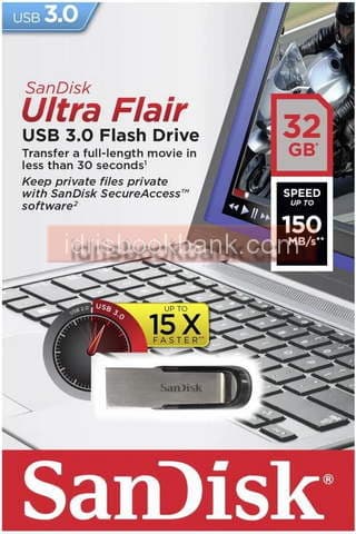 USB FLASH DRIVE SANDISK ULTRA FLAIR 32GB 3.0