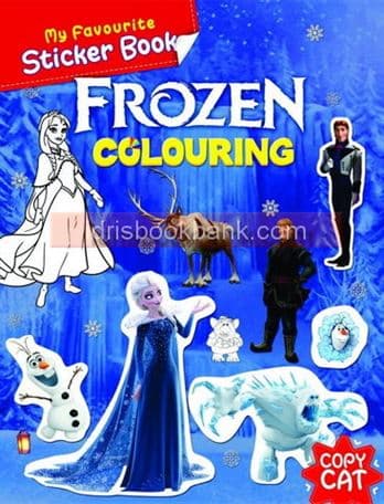 MY FAVOURITE STICKER BOOK FROZEN COLOURING