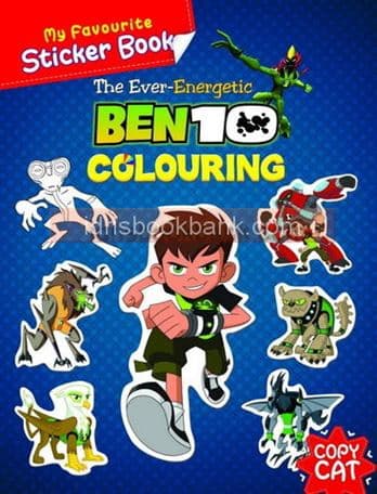 MY FAVOURITE STICKER BOOK THE EVER-ENERGETIC BEN-10