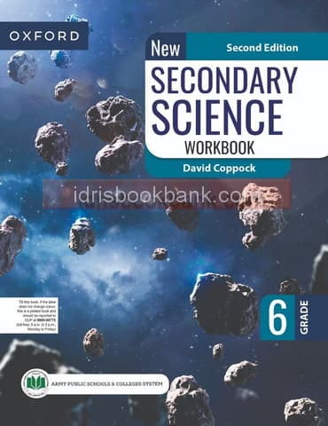 OXFORD NEW SECONDARY SCIENCE WORK BOOK 6