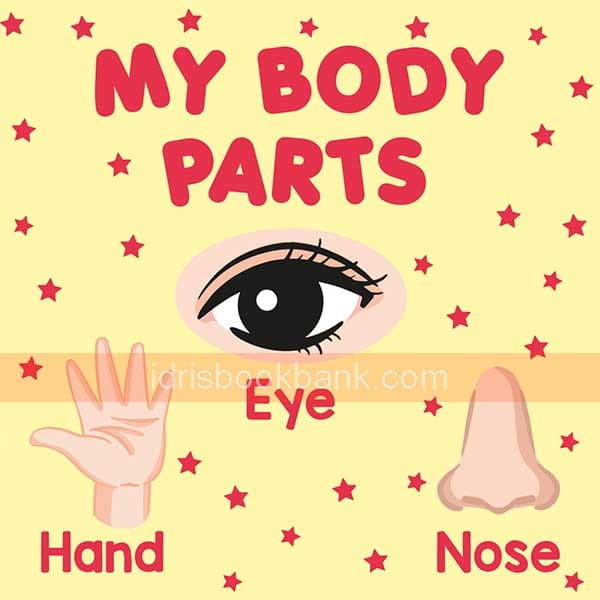 PARAMOUNT LITTLE HANDS BOARD BOOK MY BODY PARTS