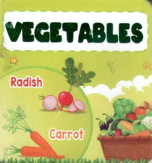 PARAMOUNT LITTLE HANDS BOARD BOOK VEGETABLES