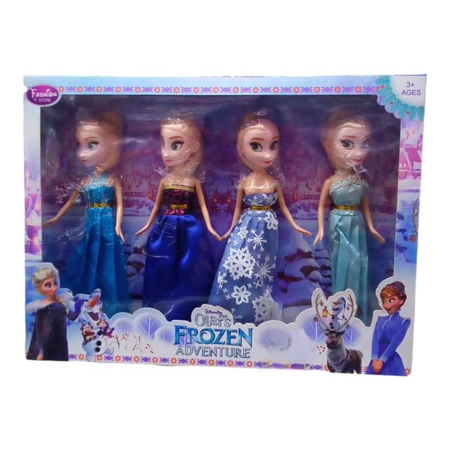 FROZEN DOLL SET 4 PCS