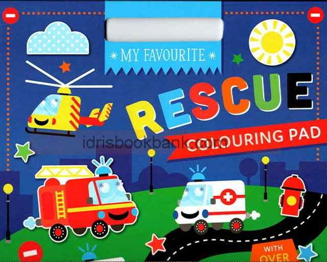 MY FAVOURITE RESCUE COLOURING PAD
