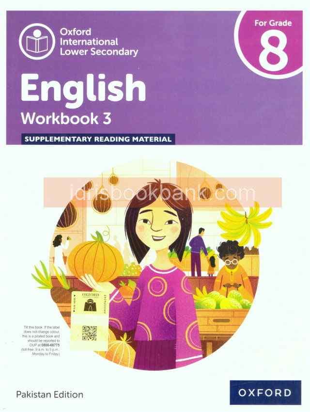 OXFORD INTERNATIONAL LOWER SECONDARY ENGLISH WORK BOOK 3 FOR GRADE 8