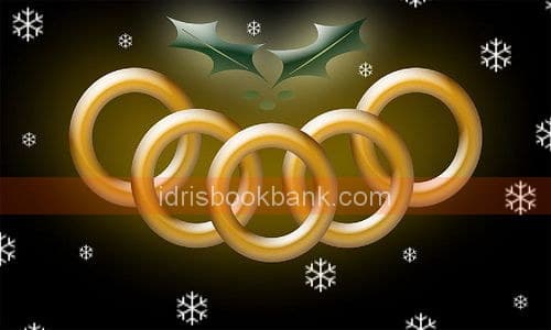 CRAFT ITEM GOLDEN RING 8 PCS