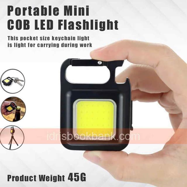COBE RECHARGEABLE KEYCHAIN LIGHT