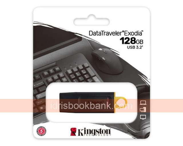USB FLASH DRIVE KINGSTON DT-EXODIA 128GB 3.2