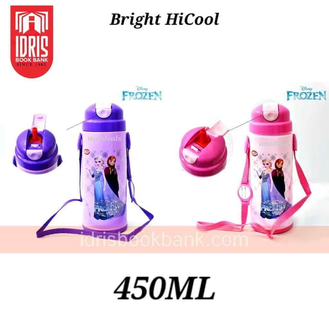 WATER BOTTLE BRIGHT HICOOL 450ML