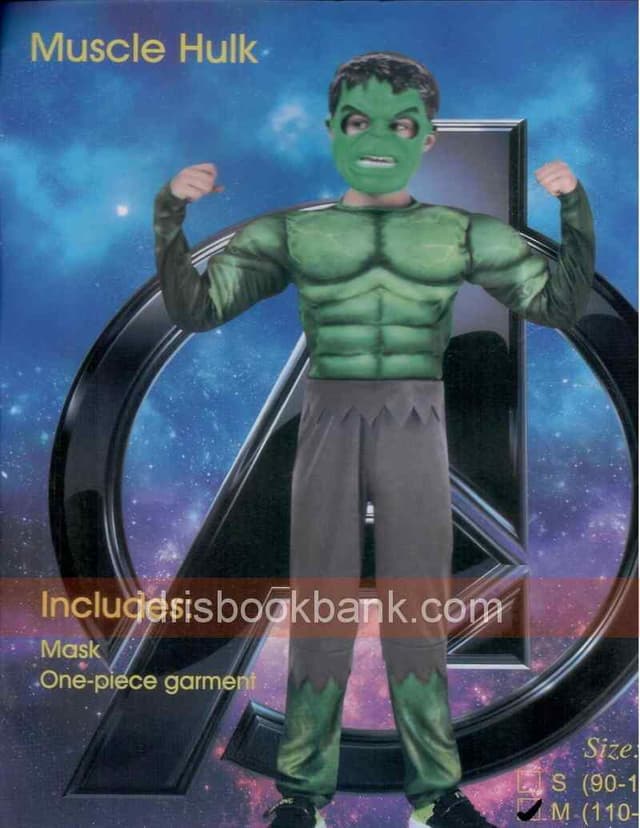 COSTUME MUSCLE HULK MEDIUM