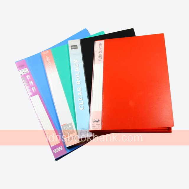 ALFALAH CLEAR HOLDER FILE 80 POCKETS A4 NO-1062
