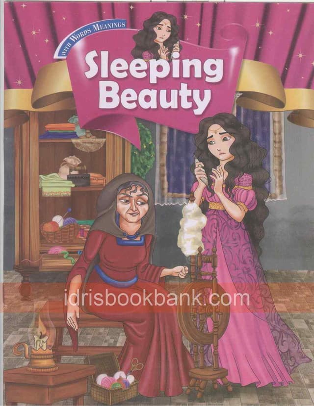 SLEEPING BEAUTY WITH WORDS MEANINGS