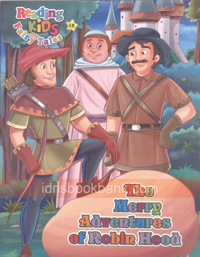 READING KIDS FAIRY TALES THE MERRY ADVENTURES OF ROBIN HOOD