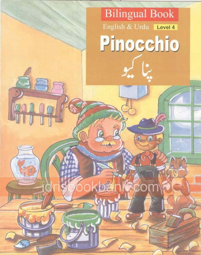 BILINGUAL BOOK PINOCCHIO (LEVEL 4)