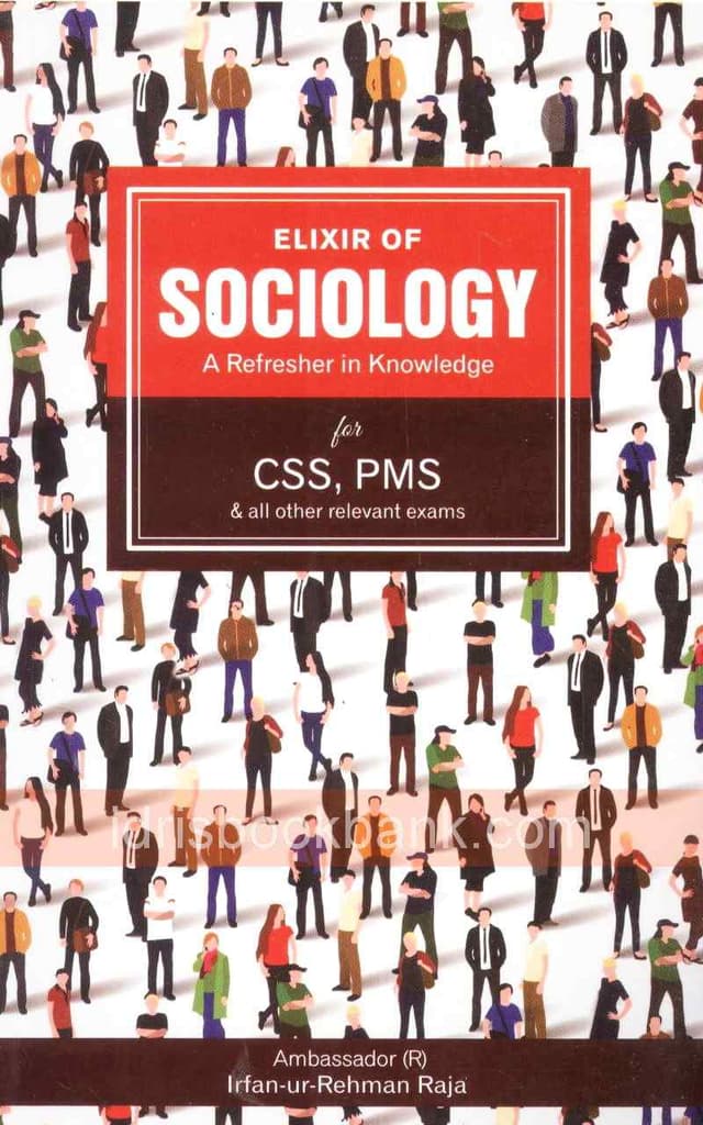 ELIXIR OF SOCIOLOGY FOR CSS,PMS