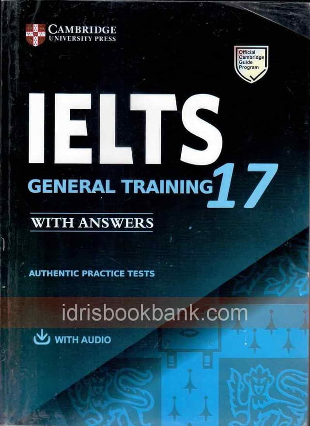 IELTS GENERAL TRAINING 17 WITH ANSWER