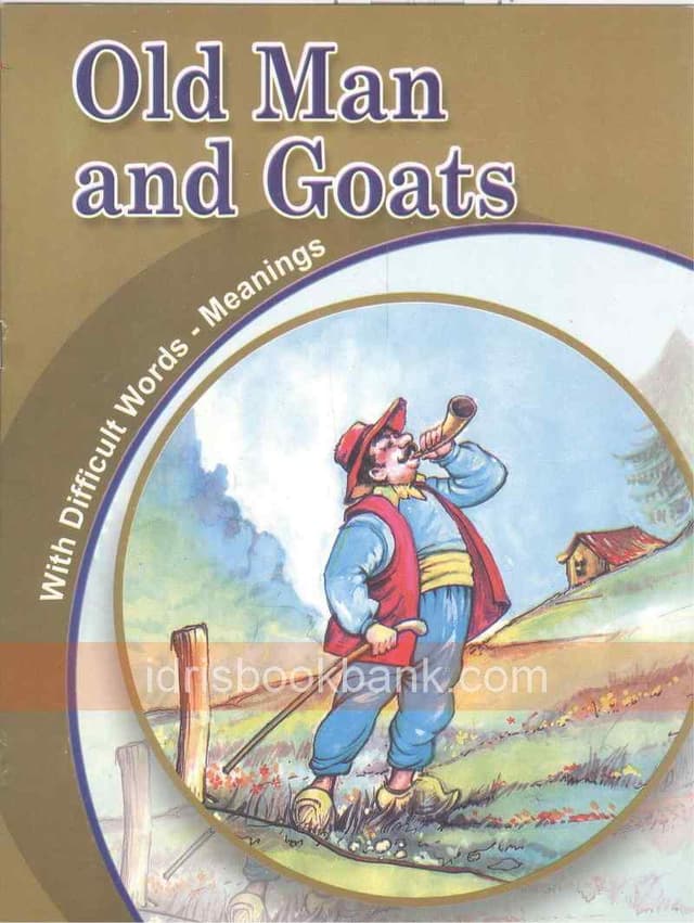 OLD MAN AND GOATS
