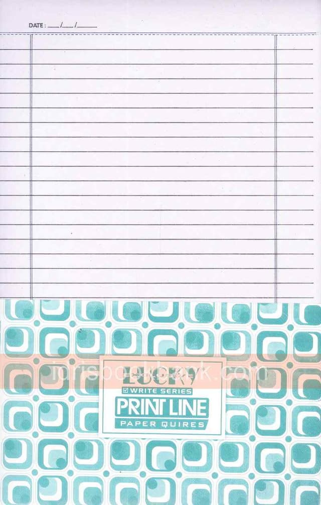 LUCKY SHEET LWS PRINT LINE NARROW LINE