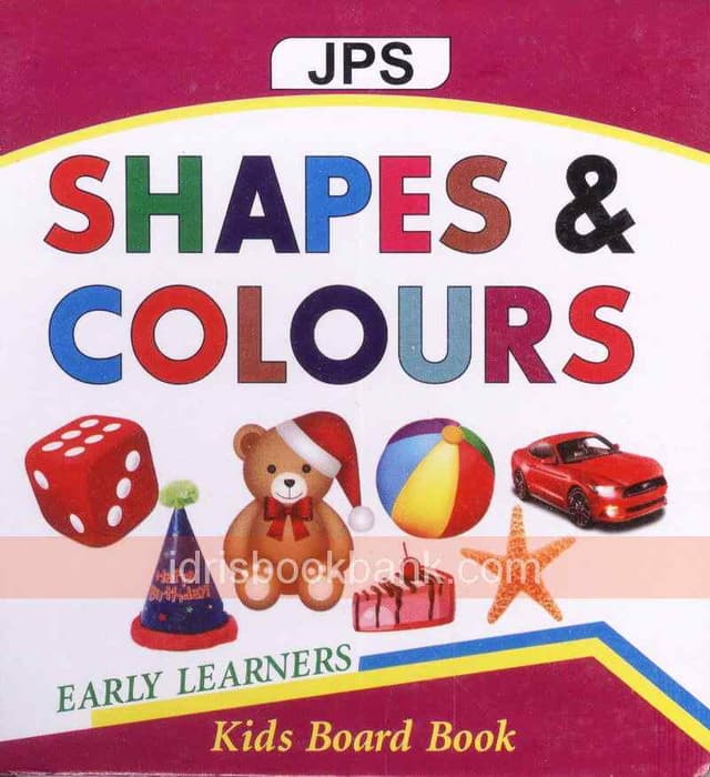 KIDS BOARD BOOK SHAPES & COLOURS