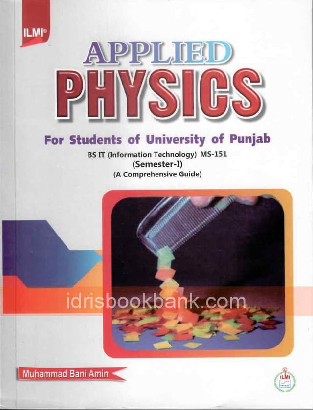 ILMI KEY TO APPLIED PHYSICS BSC SEMESTER 1