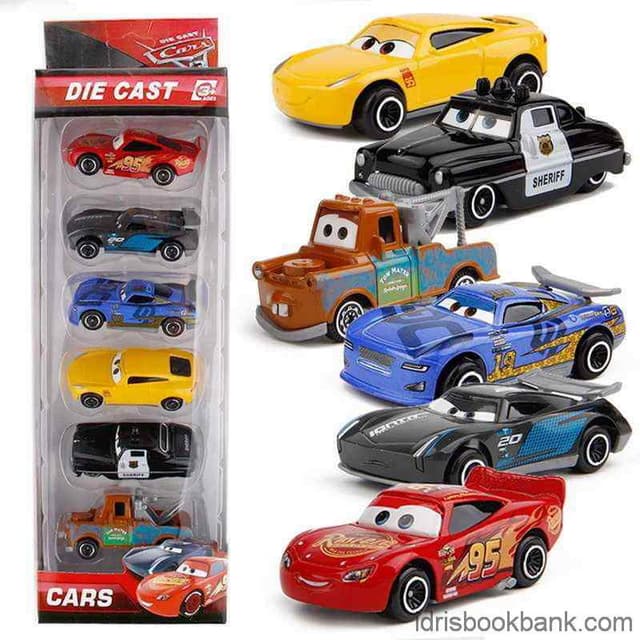 CAR METAL COLOR CHANGING 5 PCS SET NO 707